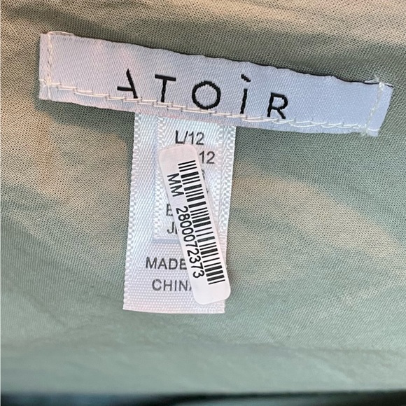 Revolve ATOIR Perfect Places Sage Green Mini Dress, US Size 8 (runs small) - Picture 9 of 16